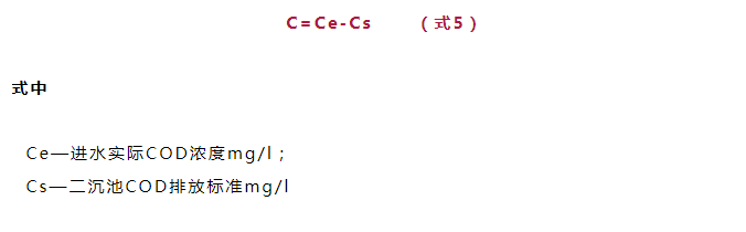 除磷系統(tǒng)碳源投加量計(jì)算